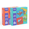 Wooden Puzzle Animals City View Parent-Child Interaction Wooden 1 pcs Child