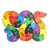 Wooden Puzzle Educational Toy Math Toy Number Letter Geometric Pattern Educational Wooden For Kid