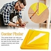 Woodworking center scribe center gauge square center scribe transparent center finder right angle scribe household square