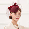 Wool / Net / Velvet Kentucky Derby Hat / Fascinators / Headwear with Bowknot / Net 1pc Wedding / Special Occasion / Casual Headpiece