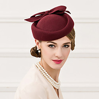 Wool Hats Headpiece Wedding Party Elegant Feminine Style Hats miniinthebox