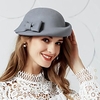 Wool Kentucky Derby Hat / Hats with 1 Piece Wedding / Party / Evening / Valentine