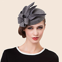Wool Rhinestone Alloy Hats Headpiece Classical Feminine Style