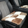 Wool Seat Cover for Car 1 Pack Car Front Seat Protector Universal Seat Cushion for Most Cars Vehicles SUVs and More Soft Comfort Warm Car Interior Accessories for Men Women miniinthebox