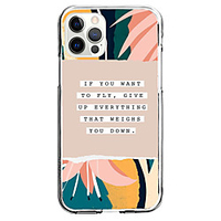 Word / Phrase Case For Apple iPhone 12 iPhone 11 iPhone 12 Pro Max Unique Design Protective Case and Screen Protector Shockproof Back Cover TPU