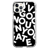 Word / Phrase Case For Apple iPhone 12 iPhone 11 iPhone 12 Pro Max Unique Design Protective Case and Screen Protector Shockproof Back Cover TPU