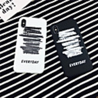 Word / Phrase Pattern TPU Case For Apple iPhone 11 Pro Max 8 Plus 7 Plus 6 Plus Max Back Cover