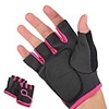 Workout Gloves Weight Lifting Gloves 2 pcs Sports Mixed Material Yoga Fitness Exercise Fitness Built-In Wrist Wraps Strength Training Foam Pad Breathable Weight Loss Grip Strength Trainer For Men