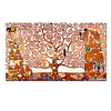 World Famous Painting Series 100% Hand painted Citon Gustav Klimt The Tree Of Life 1909 on Canvas Art Oil Painting Famous Art Wall Decor Home Interior Decoration miniinthebox