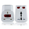 World Travel Adapter with USB Charging Port