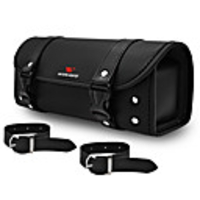 WOSAWE 4 L Bike Handlebar Bag Bike Rack Bag Multifunctional Windproof Rain Waterproof Bike Bag PU Leather Bicycle Bag Cycle Bag Motorcycle Motobike / Motorcycle