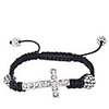 Woven Bracelet with Cross