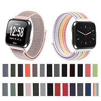 Woven Nylon Loop Watch Band Wrist Strap for Fitbit Versa / Fitbit Versa Lite Bracelet Wristband Replaceable Accessories miniinthebox