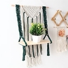 Woven Tapestry Rack Hand-woven Bohemian Diy Wall Rack Cotton Rope Tapestry miniinthebox