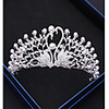 Wreaths Crown Masquerade Retro Vintage Gothic Alloy For Black Swan Cosplay Halloween Carnival Women