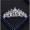 Wreaths Crown Masquerade Retro Vintage Gothic Alloy For Black Swan Cosplay Halloween Carnival Women