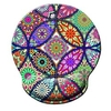 Wrist Rest Mouse Pad 9.88.9 inch Non-Slip Silicone Cloth Memory Foam Mousepad for Computers Laptop PC Office Home Gaming miniinthebox