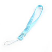 Wrist Strap for Cell Phones and Gadgets White Side (Blue)