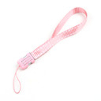 Wrist Strap for Cell Phones and Gadgets White Side (Pink)