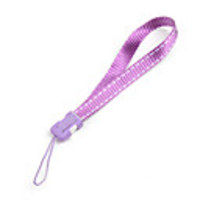 Wrist Strap for Cell Phones and Gadgets White Side (Purple)