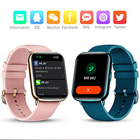 X27 Smartwatch for Android iOS IP68 Waterproof Level Waterproof Heart Rate Monitor Sports Smart Blood Oxygen Measurement Pedometer Call Reminder Sedentary Reminder Men Women miniinthebox