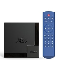 X96 Mate Android TV Receivers AH616 Android 10 4K HDR With 3D Denoising Media Player BT 5.0 Dual WIFI 4GB 32GB 64GB Set Top Box miniinthebox