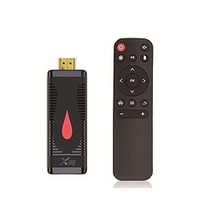 X96 S400 Smart Fire TV Stick Allwinner H313 4k Media Player Android 10 TV BOX 2.4G 5G Wifi 2G16G Google TV Dongle Receiver X96S miniinthebox