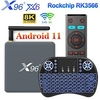 X96 X6 RK3566 TV Box Android 11 8GB RAM 128GB ROM Support Voice Google Play Youtube Media Player 4GB 32GB 64GB 1000M Set Top Box miniinthebox
