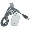 Xbox 360 Wireless Control Gaming Receiver for PC (White Grey)