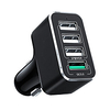 XBX017Q 4 USB Ports QC3.0 Fast Charging Car Charger For iPhone 12 12 Mini 12 Pro Max For Samsung Galaxy Note 20 Xiaomi Mi10 Huawei Mate 40