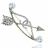xiaojuzhi arrow pin brooch suit dress unisex brooch clothing accessories (cupid