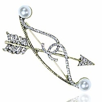 xiaojuzhi arrow pin brooch suit dress unisex brooch clothing accessories (cupid