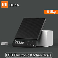 Xiaomi DUKA ATuMan ES1 0-8KG Household LCD Digital Electronic Scale Multi-function HD Backlit Electronic Food Scales For Kitchen