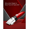 Xiaomi Enchen Electric Hair Trimmer Men Clipper Adult USB Rechargeable Ceramic Cutting Head Hair Cutter Length Adjusted