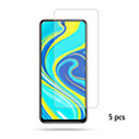 Xiaomi Screen Protector Redmi Note 9S Note 9 Pro Note 9 Pro Max High Definition (HD) Front Screen Protector 5 pcs Tempered Glass