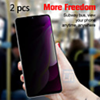 Xiaomi Screen Protector Xiaomi Mi 8 Mi 6X A2 Mi 6 Redmi Note 6 Redmi Go Redmi 5A Redmi 4X Redmi 6 Pro Redmi Note 5 Pro High Definition HD Front Screen Protector 2 pcs Tempered Glass Anti Peeping