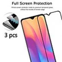 Xiaomi Screen Protector Xiaomi Mi 8 Mi 6X A2 Mi 6 Redmi Note 6 Redmi Go Redmi 5A Redmi 4X Redmi 6 Pro Redmi Note 5 Pro High Definition HD Front Screen Protector 3 pcs Tempered Glass