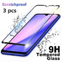 Xiaomi Screen Protector Xiaomi Mi 9 SE Xiaomi Play Redmi K20 Redmi K20 Pro Mi 9T Mi 9T Pro Mi CC9 Mi CC9E Mi A3 Redmi Note 8 High Definition HD Front Screen Protector 3 pcs Tempered Glass