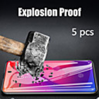 Xiaomi Screen Protector Xiaomi Mi 9 SE Xiaomi Play Redmi K20 Redmi K20 Pro Mi 9T Mi 9T Pro Mi CC9 Mi CC9E Mi A3 Redmi Note 8 High Definition HD Front Screen Protector 5 pcs Tempered Glass