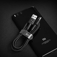 Xiaomi USB C Cable Quick Charge 3 A 1.0m(3Ft) Nylon For Samsung Xiaomi HuaweiPhone Accessory miniinthebox