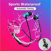 XT11 Magnetic Wireless Bluetooth Earphone Music Phone Neckband Sport Headset with Mic For Smart Phone