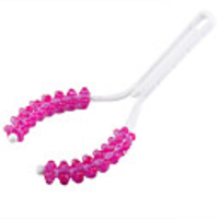 Y Style Blood Circulation Promote Rolling Leg Massager Pink
