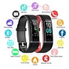Y19 Smart Bracelet Dual-color Strap with Heart Rate and Blood Pressure Detection Ip68 Waterproof Sports Tracking