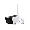 Y4P 2 mp Solar Camera 1080P HD Solar Powered Wireless WIFI IP Camera Outdoor Infrared Night Vision Waterproof Security Surveillance Camera Support 64 GB / Android