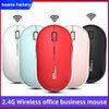 Y6 Wireless Mouse Office Business Color Energy-Saving Ultra-Thin 2.4g Photoelectric Mouse Fresh And Lovely