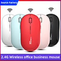 Y6 Wireless Mouse Office Business Color Energy-Saving Ultra-Thin 2.4g Photoelectric Mouse Fresh And Lovely
