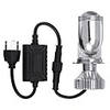 Y6S Mini 40W H4 Car LED Headlights Hi/Lo Combo Beam Lights 8000LM with Projector Lens Three Colors Gold White Canbus Free 2PCS