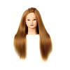yaki synthetic hair salon female mannequin head with make up miniinthebox