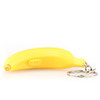Yellow Or Green Banana Shaped Led Keychain