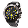 Yellow Scale Fashionable Watch For Men